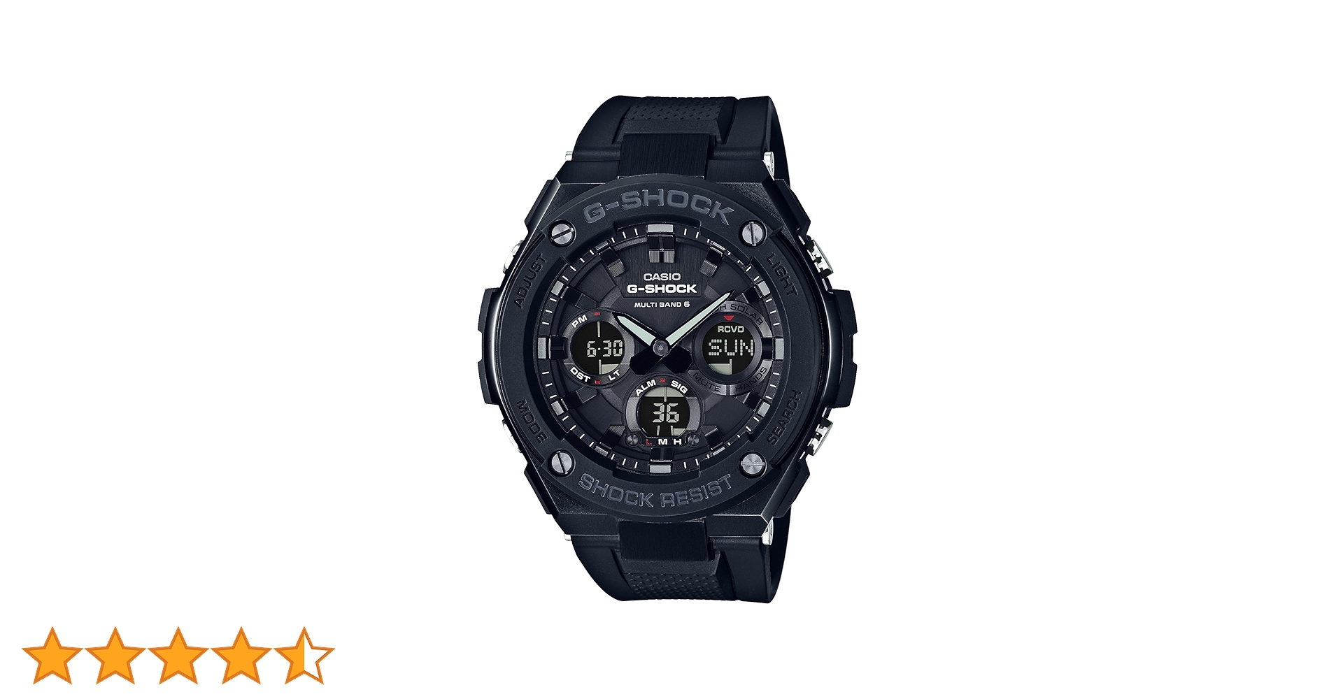 時計 CASIO G-SHOCK GST-W100G-1BJF G-STEEL G-SHOCK G-STEEL GST-W100G-1BJF メンズ 電波ソーラー アナデジ